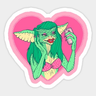 Greta The  Gremlin Sticker